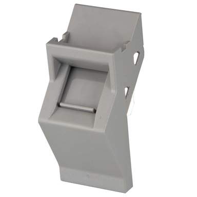 M2 Grid Angled Bare Euro Module Grey (3290-338) | CEF