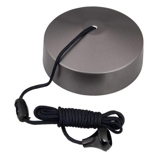 M2 Decorative 10A 2 Way Pullcord Switch Gunmetal