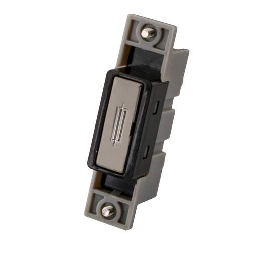 M2 Decorative 13A Fused Module Black Insert Black Nickel