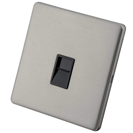 Riteav Decorativo Muro CAT5e 1 Piastra, Ra Wp Uni Ks D1G 5e Wdwh 6p