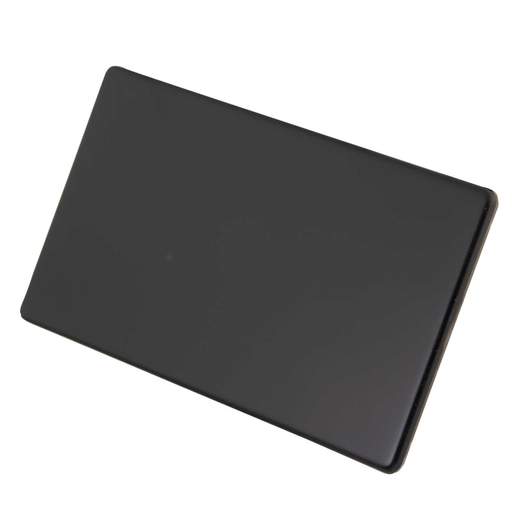 M2 Decorative Screwless 2 Gang Blank Plate Painted Matt Black