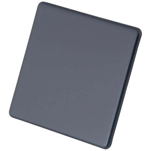 M2 Decorative Screwless 1 Gang Blank Plate Granite Blue