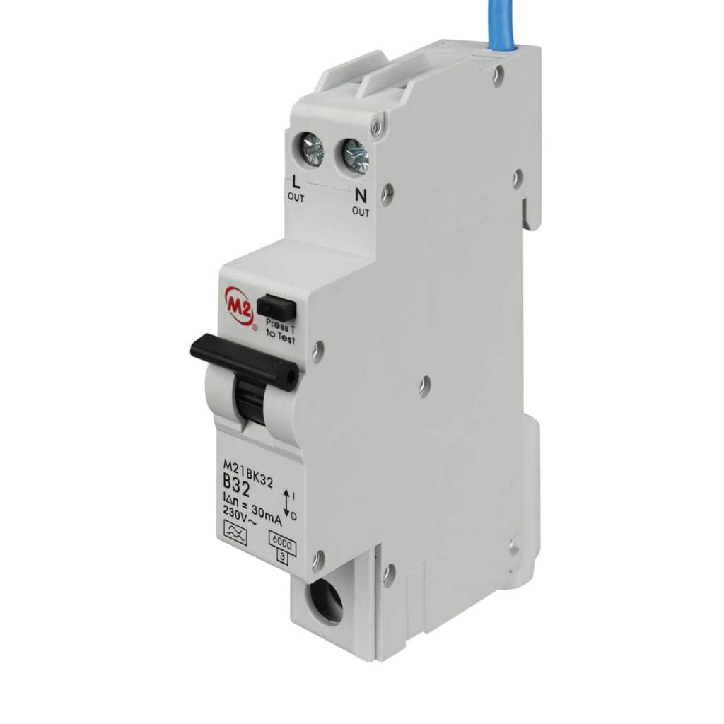 DORMAN 32 AMP KURVE B 10kA 30mA DOPPELPOL RCBO TYP AC KR2PB3230