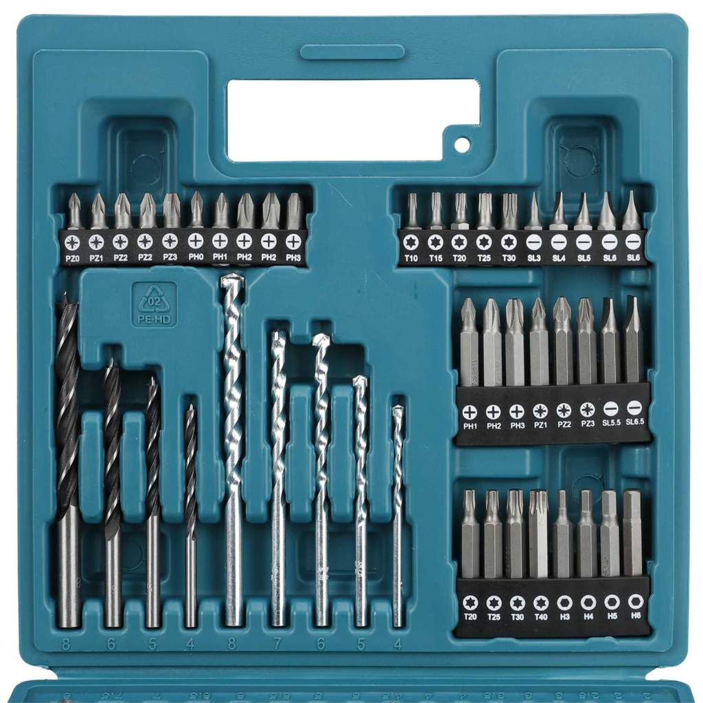 thumbnail image 2 of Makita B-55697 43-Piece Electric Screwdriver Drill Bit Set – Hexagon Socket, Tungsten Steel, UK 2 of 5