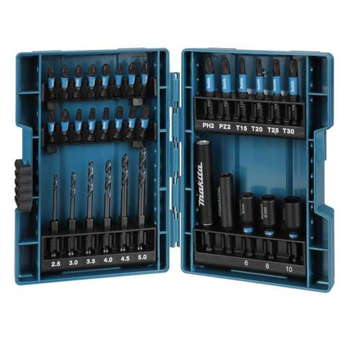 Makita 33 Piece Impact Black Set