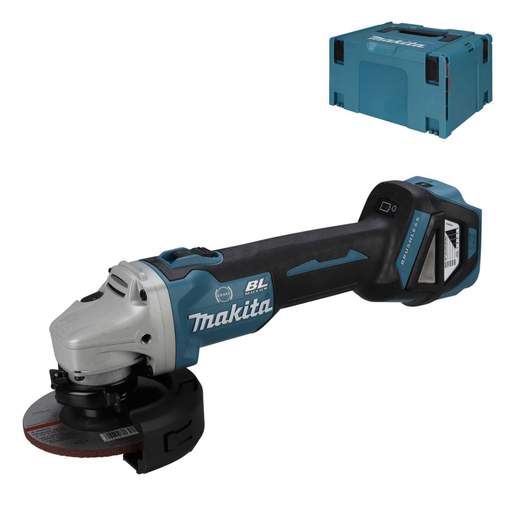 Makita DGA463ZJ 18V LXT 115mm Angle Grinder with Slide Switch (Body Only)