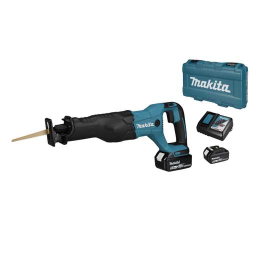 Makita DJR186RTE 18V LXT Reciprocating Saw with 2 x 5.0Ah Batteries