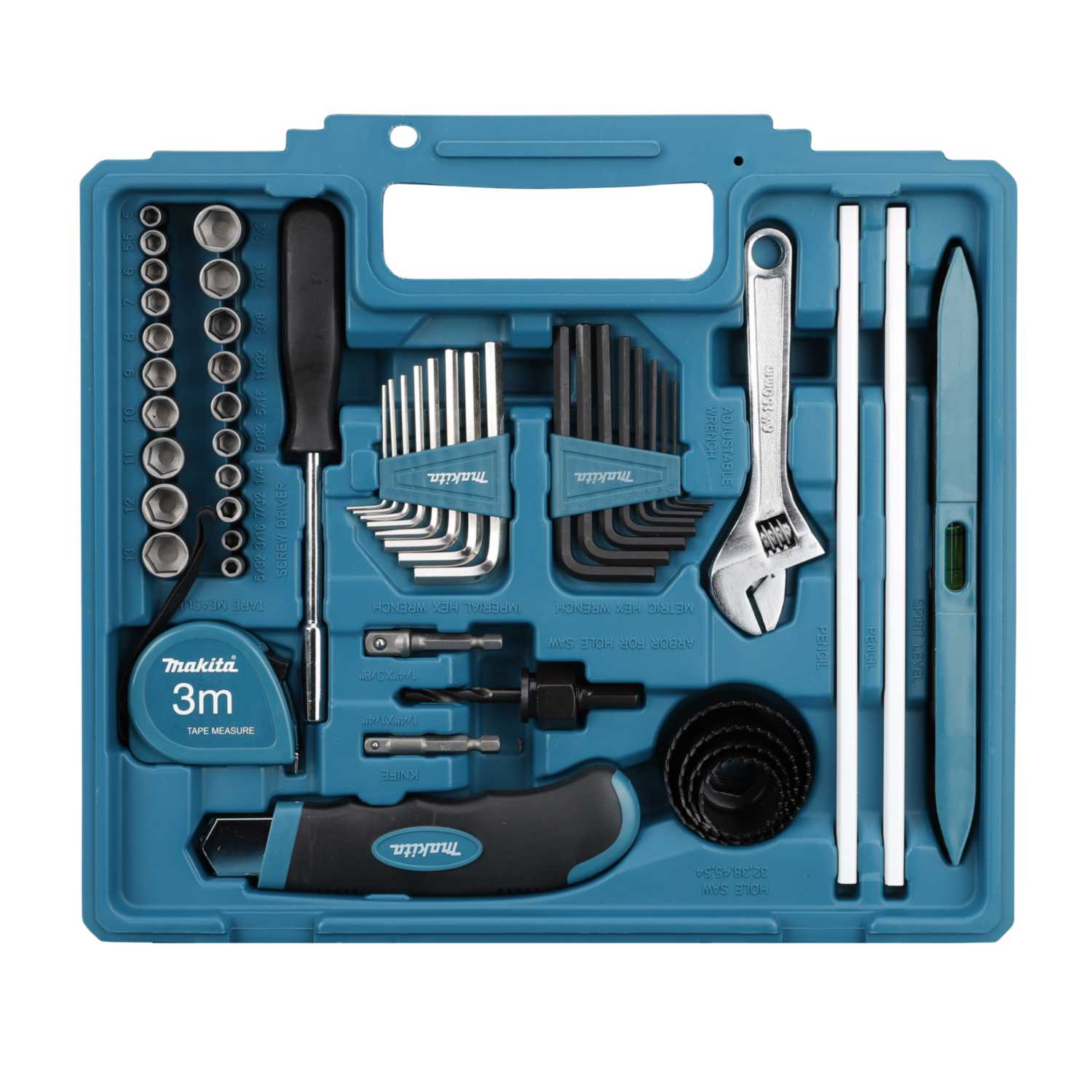Makita 256 Piece Drill And Screw Bit Set E 11689 CEF