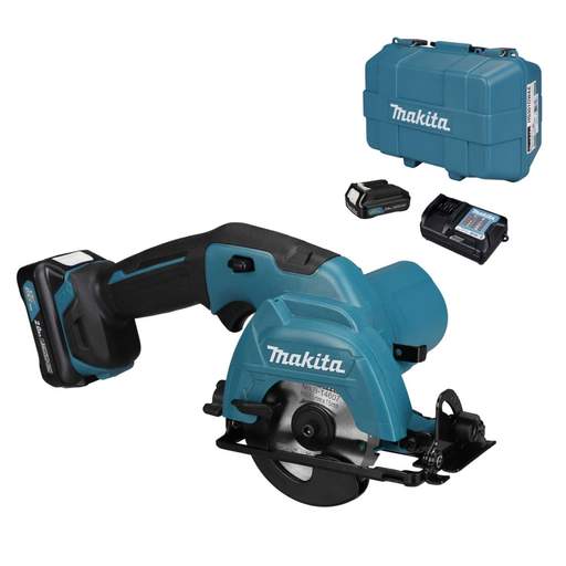 Makita HS301DWAE 12V CZT 85mm Circular Saw with 2 x 2.0Ah Batteries