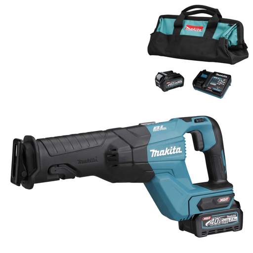 Makita JR001GD203 40V XGT Reciprocating Saw with 2 x 2.5Ah Batteries