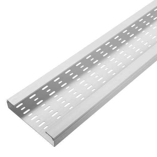 Marshall Tufflex 300mm x 60mm Perforated PVC Cable Tray (3m Length)