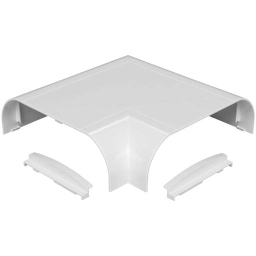 Marshall Tufflex Sterling Curve Profile 1 Flat Angle Cover White
