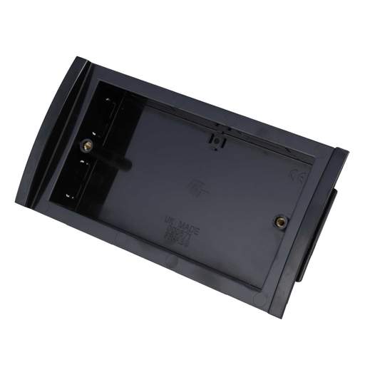 Marshall Tufflex 2 Gang 30mm Outlet Box Black for Odyssey Trunking