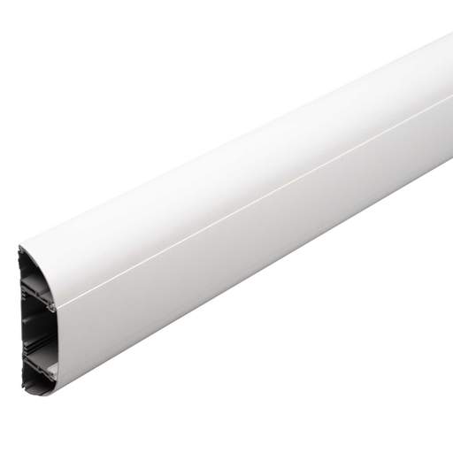 Marshall Tufflex Odyssey 180mm x 57mm Dado Trunking White (3m Length)