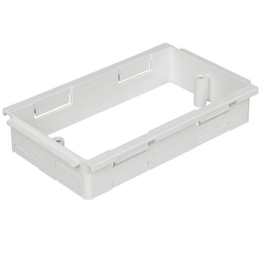 Marshall Tufflex 2 Gang Socket Plate White (Sold in 1's)
