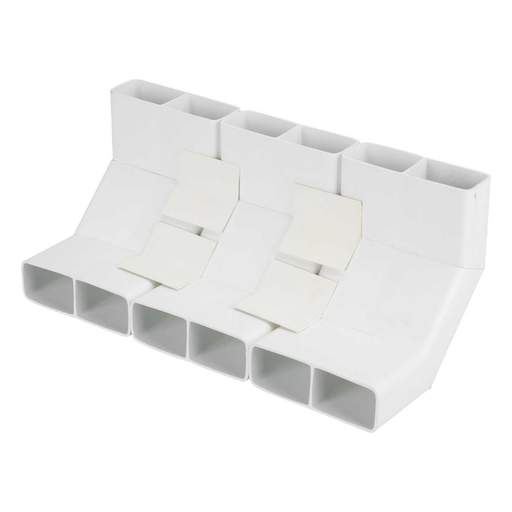 Marshall Tufflex 90° PVC Riser for In-Screed Flooring Trunking