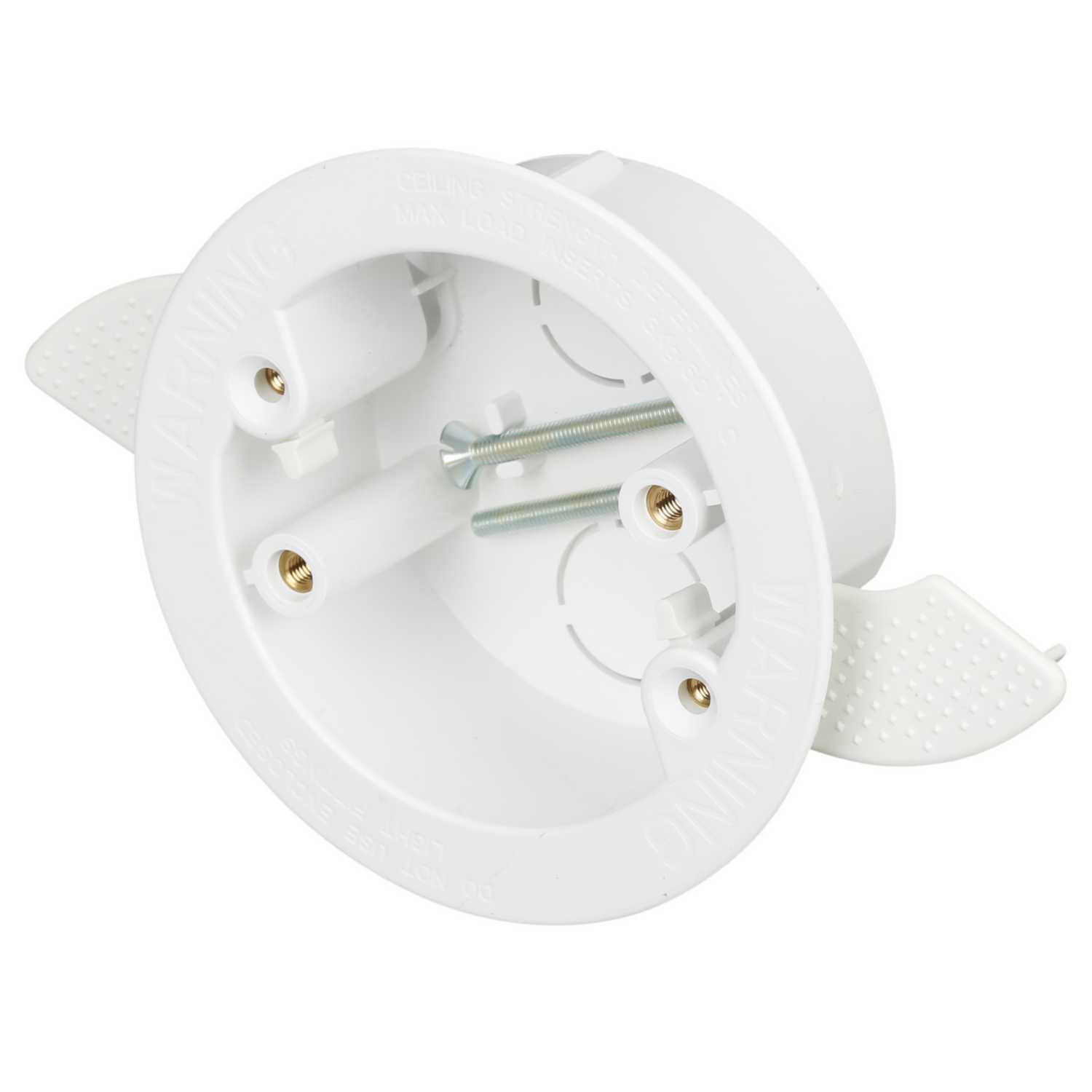 Marshall Tufflex 1 Gang Round Dry Lining Box (Sold in 1's) (MDCRB2WH) CEF