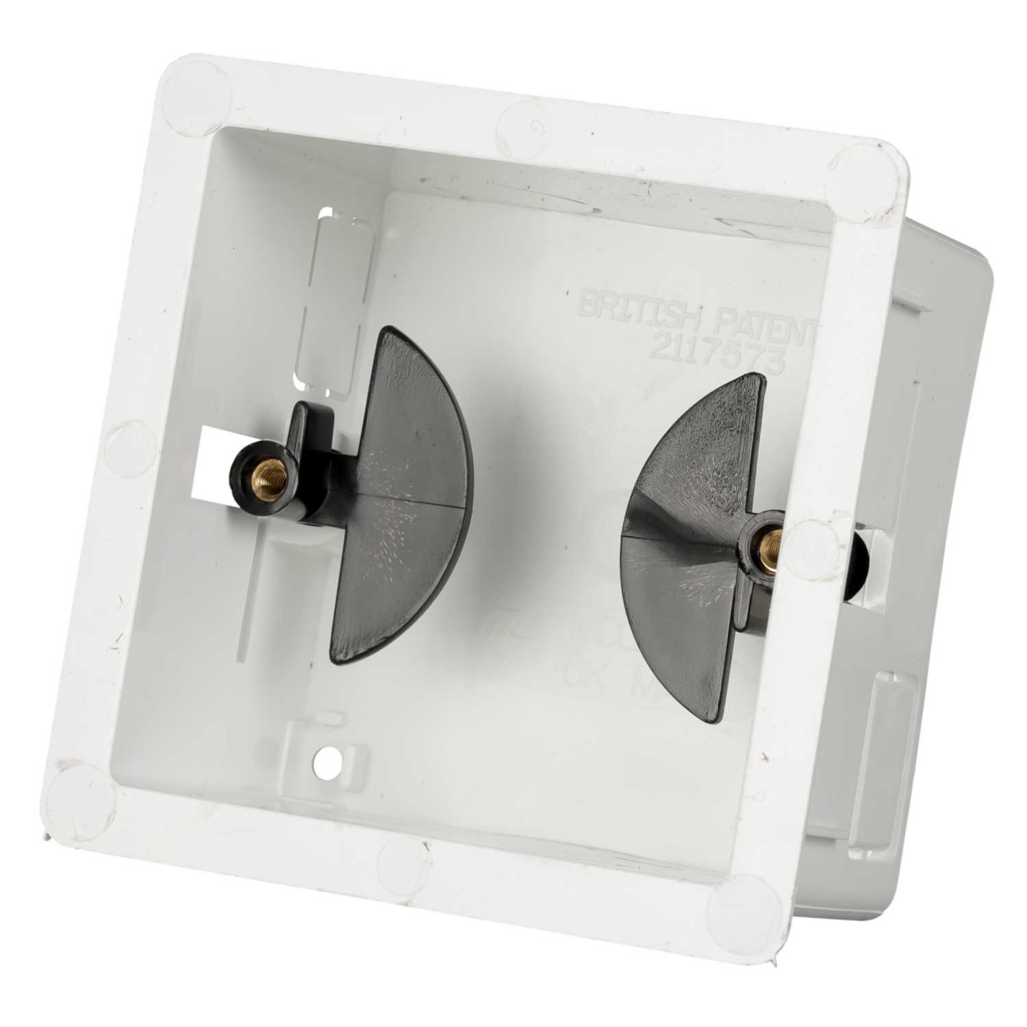 Marshall Tufflex 1 Gang 46mm Dry Lining Box White (Sold in 1's