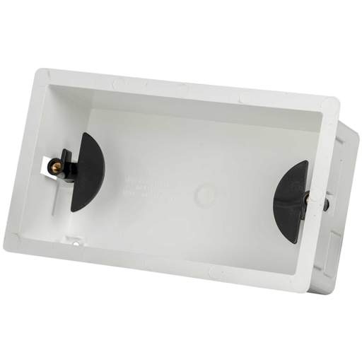 Marshall Tufflex 2 Gang 46mm Dry Lining Box White (Sold in 1's)