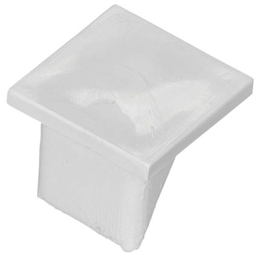 Marshall Tufflex 16mm x 16mm Mini Trunking End Cap White (Sold in 1's)