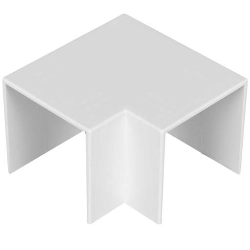 Marshall Tufflex 50mm x 50mm Clip On Flat Angle White (Sold in 1's)