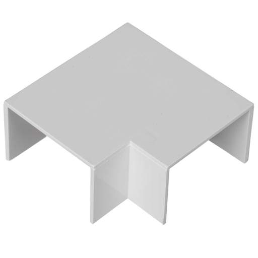 Marshall Tufflex 38mm x 25mm Mini Trunking Flat Bend White (Sold in 1's)