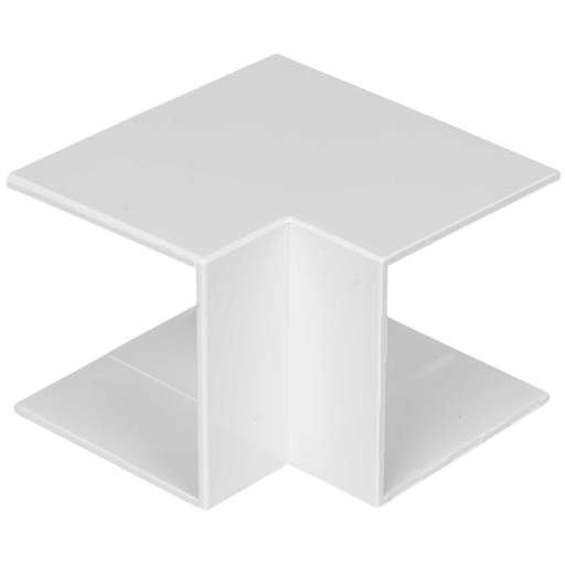 Marshall Tufflex 50mm x 50mm Internal Clip On Bend White (Sold in 1's)