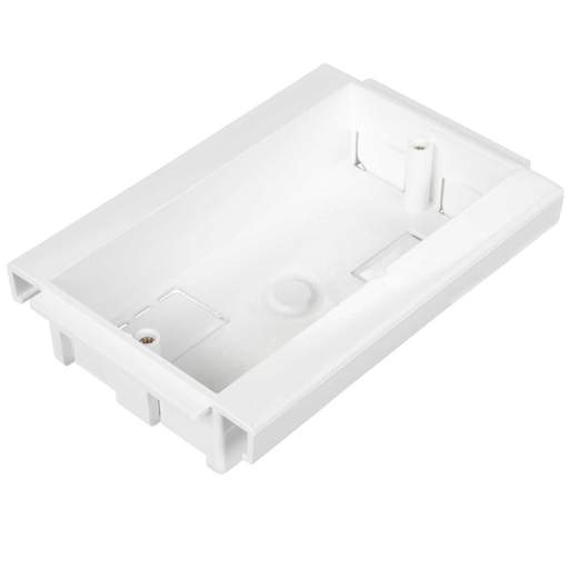 Marshall Tufflex 2 Gang 30mm Outlet Box for Maxi Trunking White