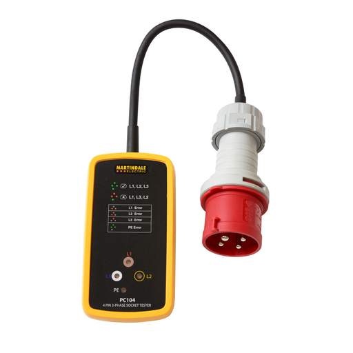 Martindale 16A 4 Pin Socket Tester