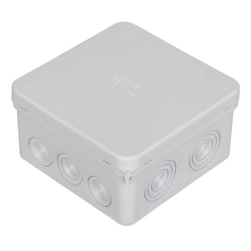 MCG 94mm x 94mm x 50mm Plastic Adaptable Box Grey IP65