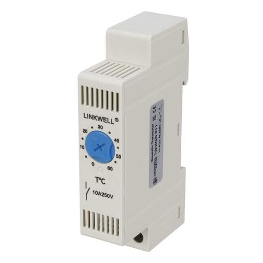 Linkwell Electric 0-60ºC 1NO Panel Thermostat