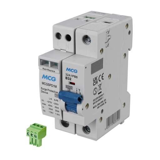 MCG 40kA Type 2 Surge Protection Kit