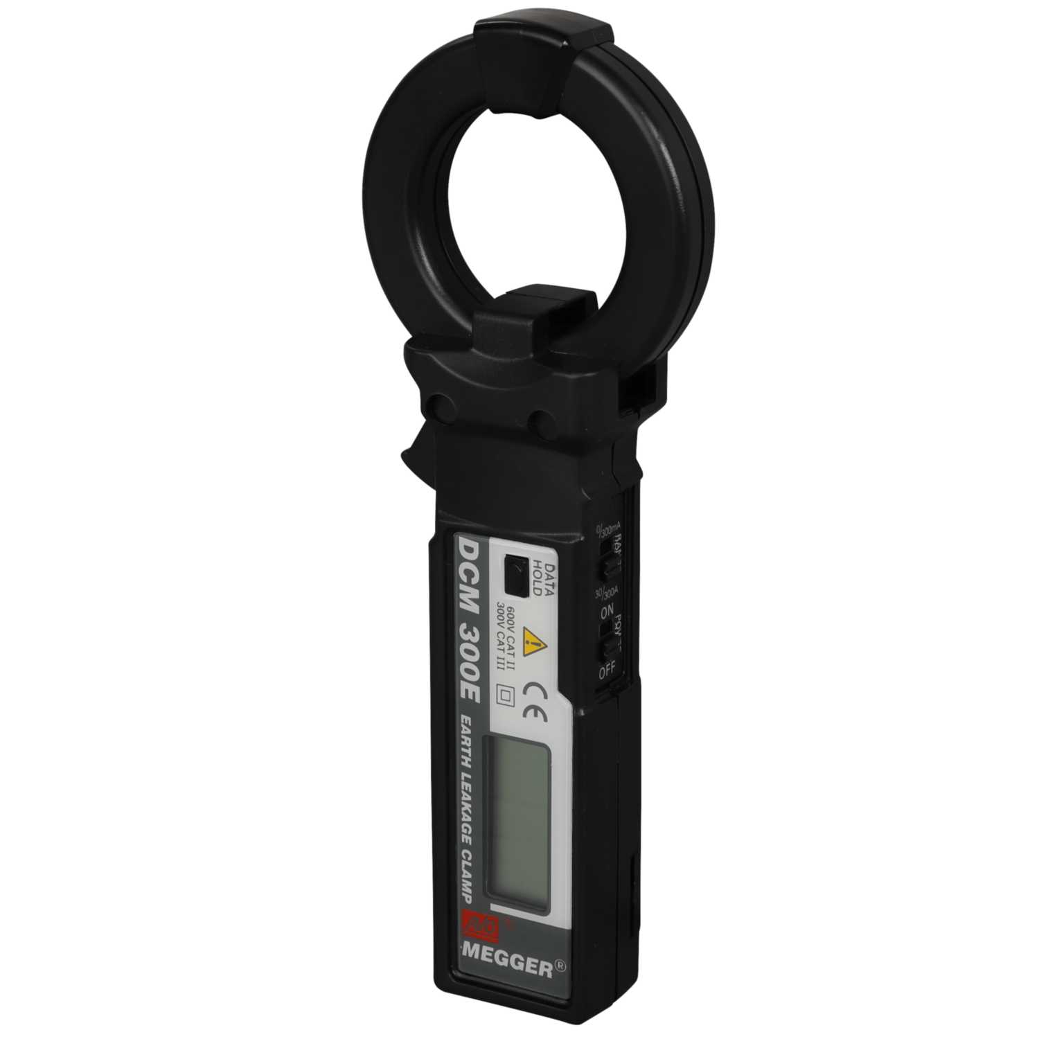 Megger DCM300E 300A Digital Earth Leakage Clamp Meter (DCM300E) CEF
