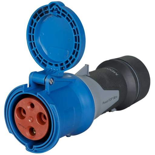 Mennekes PowerTOP Xtra 63A 2P+E 230V Coupler IP44