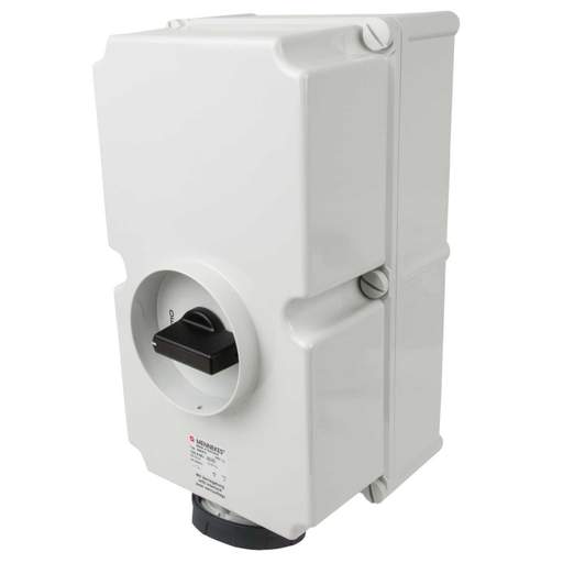 Mennekes 125A 3P+N+E 415V Interlocked Switched Socket IP67