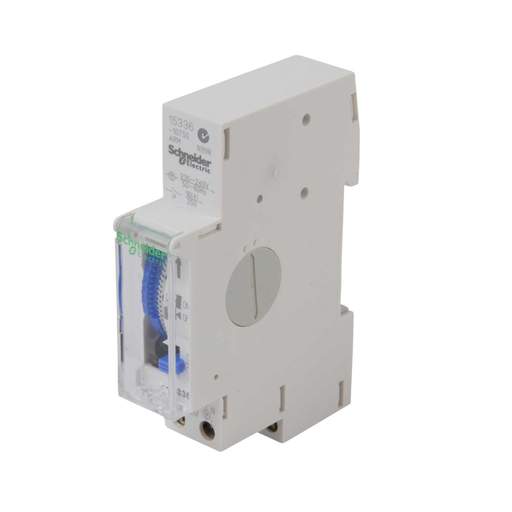 Schneider Acti9 230V AC 16A 24 Hour Mechanical Time Switch White (15336 ...