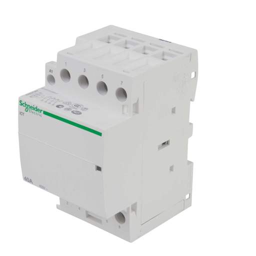 Schneider Acti9 40A 230V 4 Pole 4 NO Contactor