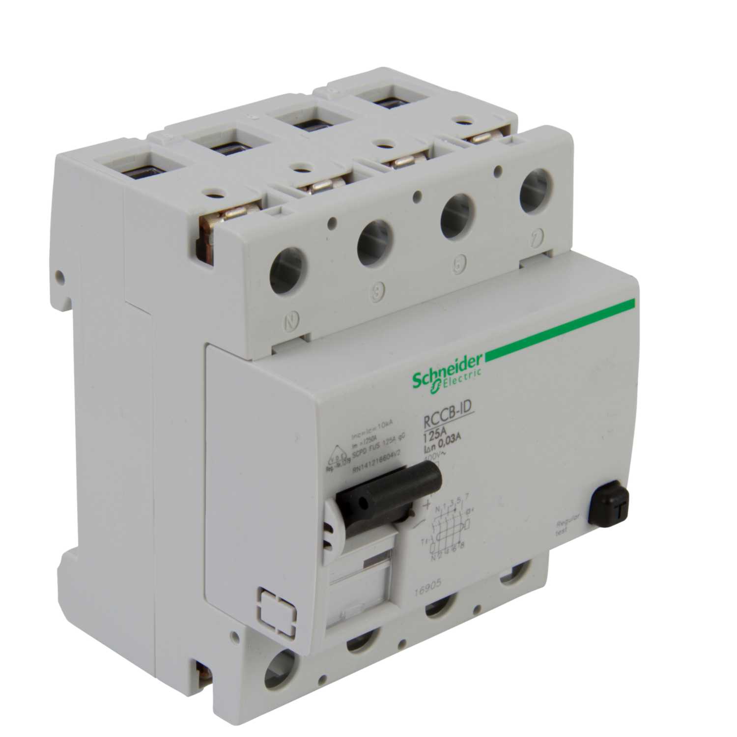 Schneider Acti9 100A 4 Pole 300mA Type AC Time Delay RCD (A9R15491) CEF