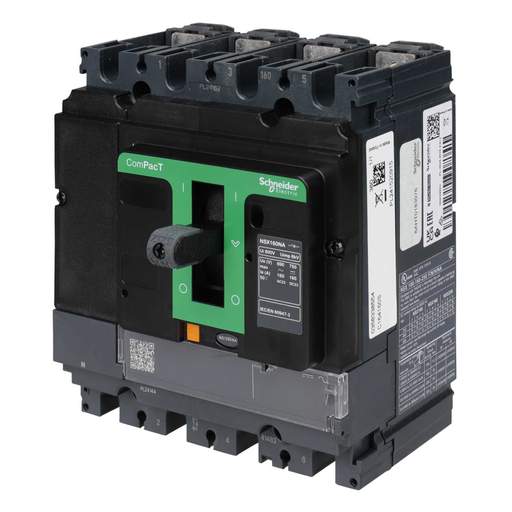 Schneider Merlin Powerpact4 160A 4P ComPacT Switch Disconnector NSX160NA