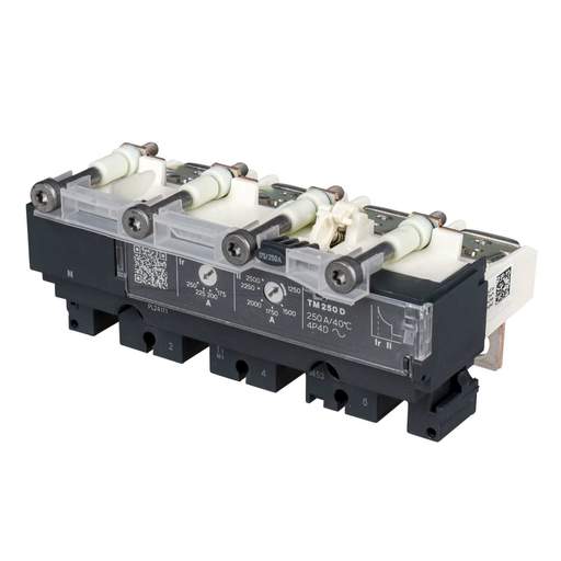 Schneider Merlin Powerpact4 TM250D 250A Four Pole Trip Unit for Compact NSX 250 MCCBs