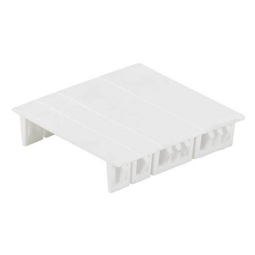 3 Pole Blanking Piece Grey (Pack of 25 Strips)