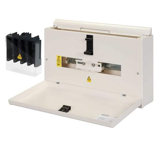 Schneider Acti9 125A 4 Pole Dual Source Incomer with Enclosure