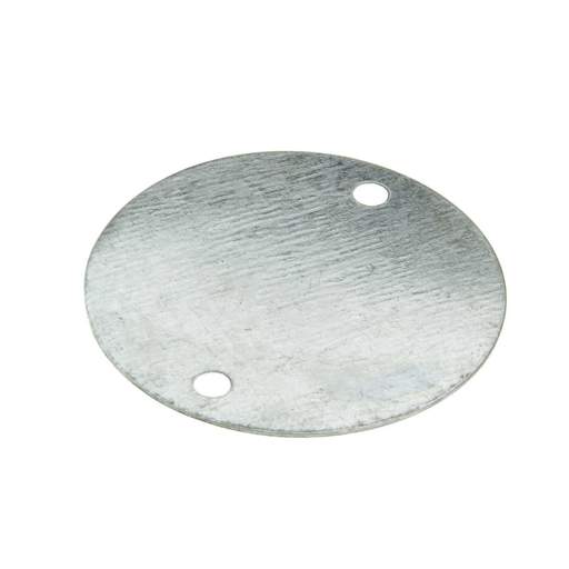 Metpro Galvanised Conduit Box Lids (Sold in 1's)