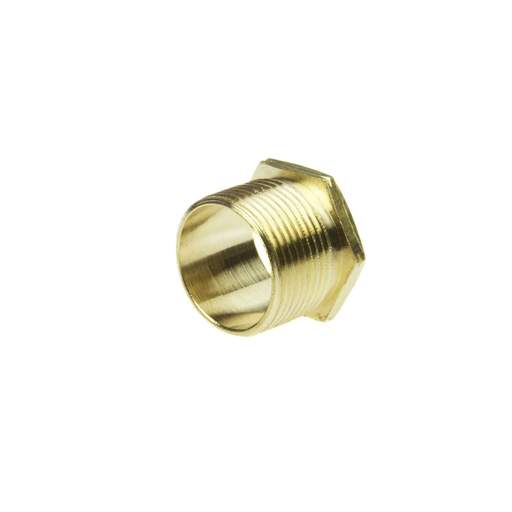 Metpro 25mm Male Brass Bush Long (Sold in 1's)