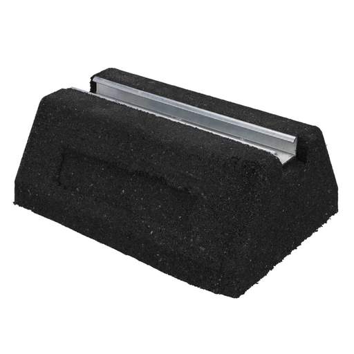 Metpro 250mm Eco Rubber Mounting Flat Foot