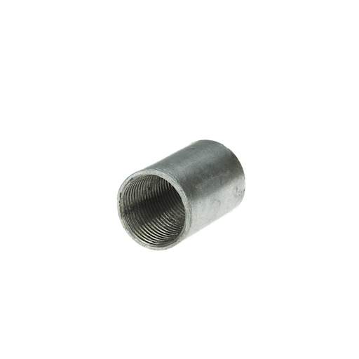 Metpro 20mm Solid Coupler Galvanised (Sold in 1's)