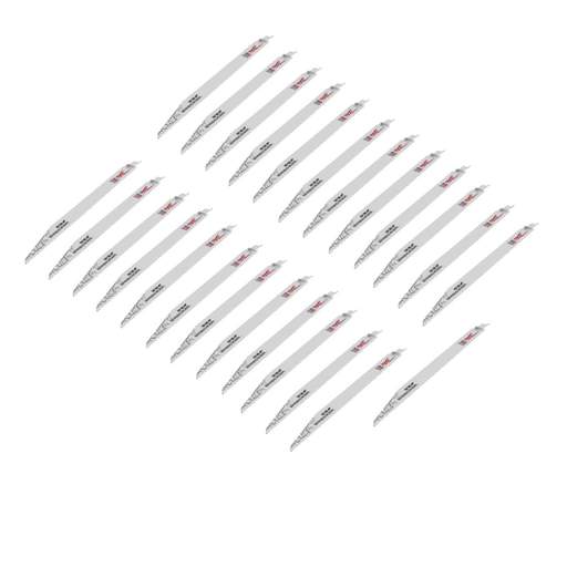 Milwaukee 300mm 7 - 11TPi Sawzall Multi Material Wrecker Saw Blades (Pack of 25)