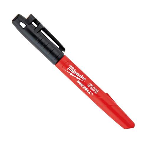 Milwaukee Inkzall Fine Point Jobsite Marker Black