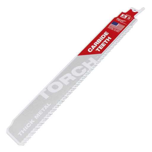 Milwaukee 230mm 8TPi Sawzall Torch Metal Blade