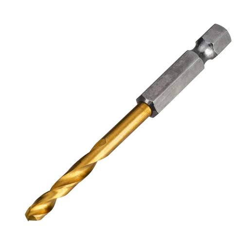 Milwaukee SHOCKWAVE™ 4.2mm Red Hex HSS Titanium Nitride Drill Bit